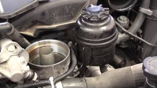 BMW E46 Engine Oil and Filter Change [upl. by Moffitt]