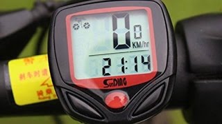 SUNDING 546AE  568AE Bicycle Computer 激安サイクルコンピューター取り付け [upl. by Varuag]