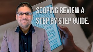 Scoping Review A Step By Step Guide Dr Hassaan Tohid [upl. by Olney744]