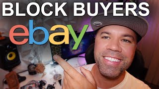 How Do You Block a Buyer on eBay [upl. by Yenterb643]