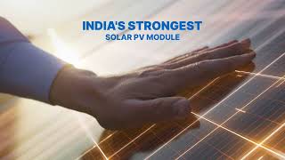 Indias Strongest Solar Pv Module [upl. by Norabel644]