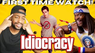 FIRST TIME WATCHING Idiocracy 2006 REACTION Movie Commentary [upl. by Stilu]