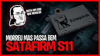 Como resolver problema no SSD  SATAFIRM S11 [upl. by Hooge]