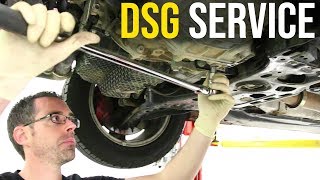 Dont Overpay for a DSG Service and How to do it Yourself on your VW  Audi [upl. by Edin801]