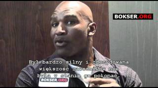 Evander Holyfield o Andrzeju Gołocie [upl. by Summons]