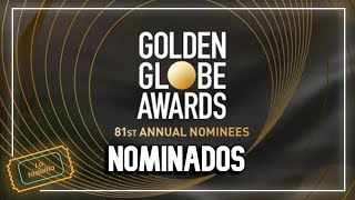 Lista completa de los NOMINADOS a los Golden Globes 2024 Globos de Oro [upl. by Irotal]