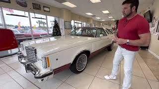 1977 Ford Thunderbird Exterior Walk Around Video 9000 ORIGINAL MILES [upl. by Christen]