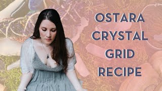 Crystal Grid for Spring Equinox  Simple Seasonal Ritual for Ostara [upl. by Brnaba]