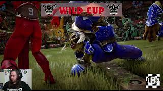 Wild Cup Tournament  Round 1 NoBribeFoul Black Orc vs Brother87 Wood Elf [upl. by Yessydo142]