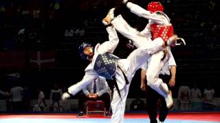 Highlights di Davide Spinosa Campione del Mondo di Taekwondo [upl. by Silda]