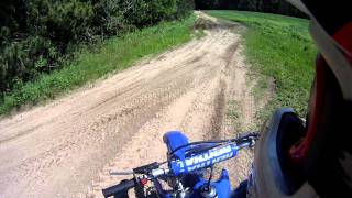 GoPro HD yz85 trail riding [upl. by Nakada8]