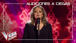 Blanca Villa canta Se nos rompió el amor  Audiciones a ciegas  La Voz Senior Antena 3 2019 [upl. by Sivet774]