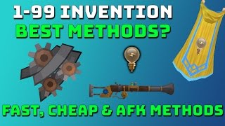 199 Invention Guide Runescape 3 Fast Cheap amp AFK Methods [upl. by Franck]