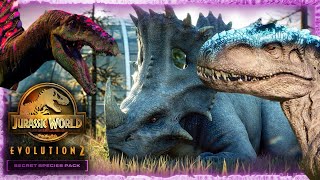 LE CREATURE SEGRETE IL NUOVO DLC IBRIDO  Jurassic World Evolution 2 [upl. by Anatlus]