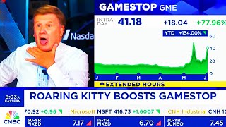 CNBC Today On GameStop GME Stock amp Roaring Kitty  GME Update [upl. by Sena739]