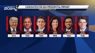 Candidates set for Vermont presidential primary ballot [upl. by Boyt]