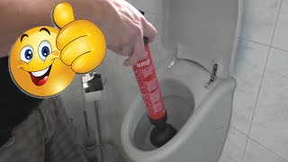 WC  Urinal  Pissoir  Waschbecken Abfluss verstopft  so gehts einfach und effektiv 🛠 [upl. by Stormy951]