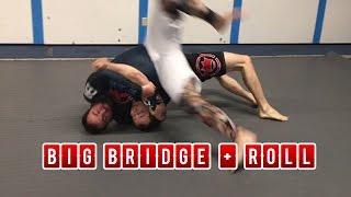 How to get off the bottom in BJJ  Best reverse EVER for no points BJJMMA [upl. by Oehsen295]