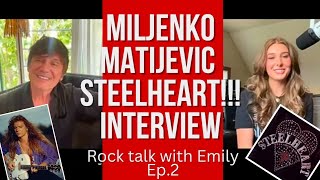 Miljenko Matijevic of STEELHEART interview favorite songs Rockstar movie new projects and more [upl. by Currier]