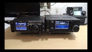 Yaesu FT991a VS Icom IC7300 Comparison [upl. by Kelby]