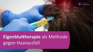 Eigenbluttherapie als Methode gegen Haarausfall – Tanja Czarnotta Oberärztin  Ästhetik Hellersen [upl. by Macdermot415]