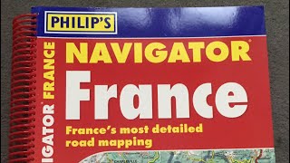 Philips Navigator France Spiral binding Published 2017 — FRANCES MOST DETAILED ROAD MAPPING [upl. by Asin380]