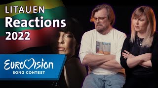 Monika Liu  quotSentimentaiquot  Litauen  Reactions  Eurovision Song Contest 2022  NDR [upl. by Aaberg771]