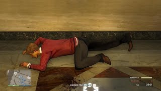 GTA5 online doing pacific standard job and messing around in heist setups [upl. by Ahcire]