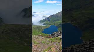 Etang dAraing et le pic de lHar depuis le pic de Crabère  13 JUL 2024 mountains hiking nature [upl. by Mihe351]