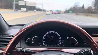 2007 Mercedes Benz S65 AMG driving video [upl. by Heeley]