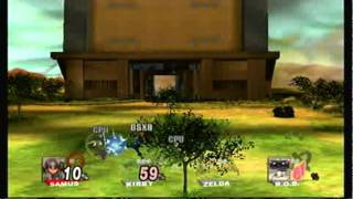 SSBB Stage Imports  Metroid Other M  Biosphere Lab Grounds [upl. by Llenej]