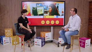 Entrevista a Laura Ania representante de Aragón para SpainSkills en Animación 3D y Videojuegos [upl. by Nazler]