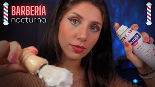 ASMR • BARBERIA EXTRA Relajante 💈 Te AFEITO Roleplay Espuma [upl. by Giliane]