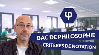 Bac de philosophie  quels sont les critères de notation [upl. by Ardnekal]