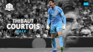 Thibaut Courtois  Best Saves amp Skills  2024 ᴴᴰ [upl. by Enialedam]