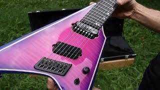 Ormsby Metal V GTR 7 String Guitar Unboxing [upl. by Tnerual]