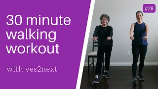 30 MINUTE WALKING WORKOUT  For Seniors and Beginners [upl. by Lavoie]