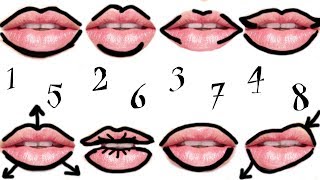 8 WAYS to OVERDRAW your LIPS [upl. by Avrit]