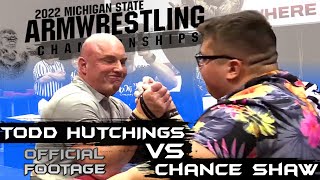 Todd Hutchings vs Chance Shaw OFFICIAL [upl. by Eihtak]