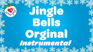 Jingle Bells Instrumental Christmas Song with Lyrics [upl. by Rehtse]