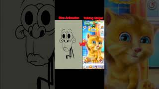 Rico Animation vs Talking Ginger shorts funny new [upl. by Derdlim]