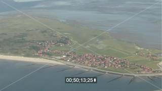 Ortsansicht von Baltrum an der Nordsee im Bundesland Niedersachsen [upl. by Tremayne]