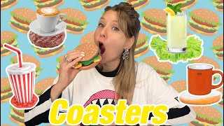 DIY  Burger Coasters  Rosalie Boom 163 [upl. by Lukey]