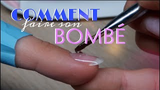 TUTO ONGLE EN GEL ⎥ Comment faire son bombé [upl. by Nahtahoj]