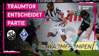 SV Sandhausen  Waldhof Mannheim Highlights mit LiveKommentar  3 Liga  MAGENTA SPORT [upl. by Arateehc]