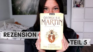 Das Lied von Eis und Feuer  Zeit der Krähen  Teil 7  George R R Martin  fantasy Buchrezension [upl. by Maitilde]