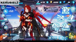 Murata Himeko Vermillion Knight voice lines bridge duty Subtitle IDENG  Honkai Impact 3rd [upl. by Adi289]