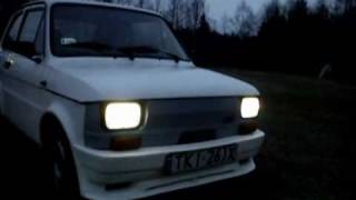 Fiat 126p SWAP 11 SPI przyspieszenie 0100 KmH [upl. by Ber]