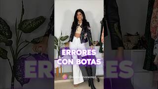 PROHIBIDO USAR BOTAS LARGAS🚫🤯 asesoradeimagen colorea fashion estilo asesora outfit [upl. by Ellekram827]