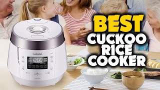 5 Best Cuckoo Rice Cooker 2024 Review amp Guide [upl. by Ylrehc]